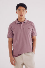 Springfield Polo piqué détails contrastants regular fit rouge