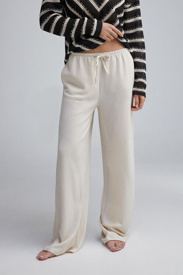 Springfield Structured jogger pants brown